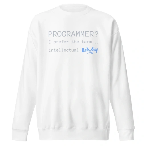 Picture of I Prefer Intellectual BadBoy Sweater