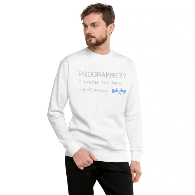 Picture of I Prefer Intellectual BadBoy Sweater