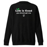 Picture of Life Is Good Sweater - Stay Cozy and Positive