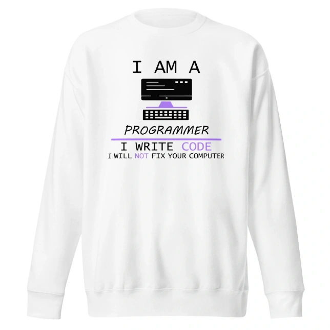 Picture of I Am a Programmer Sweater