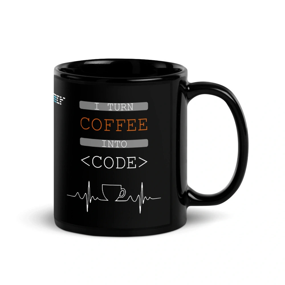 Picture of I Turn Coffee Into Code Coffee Mug