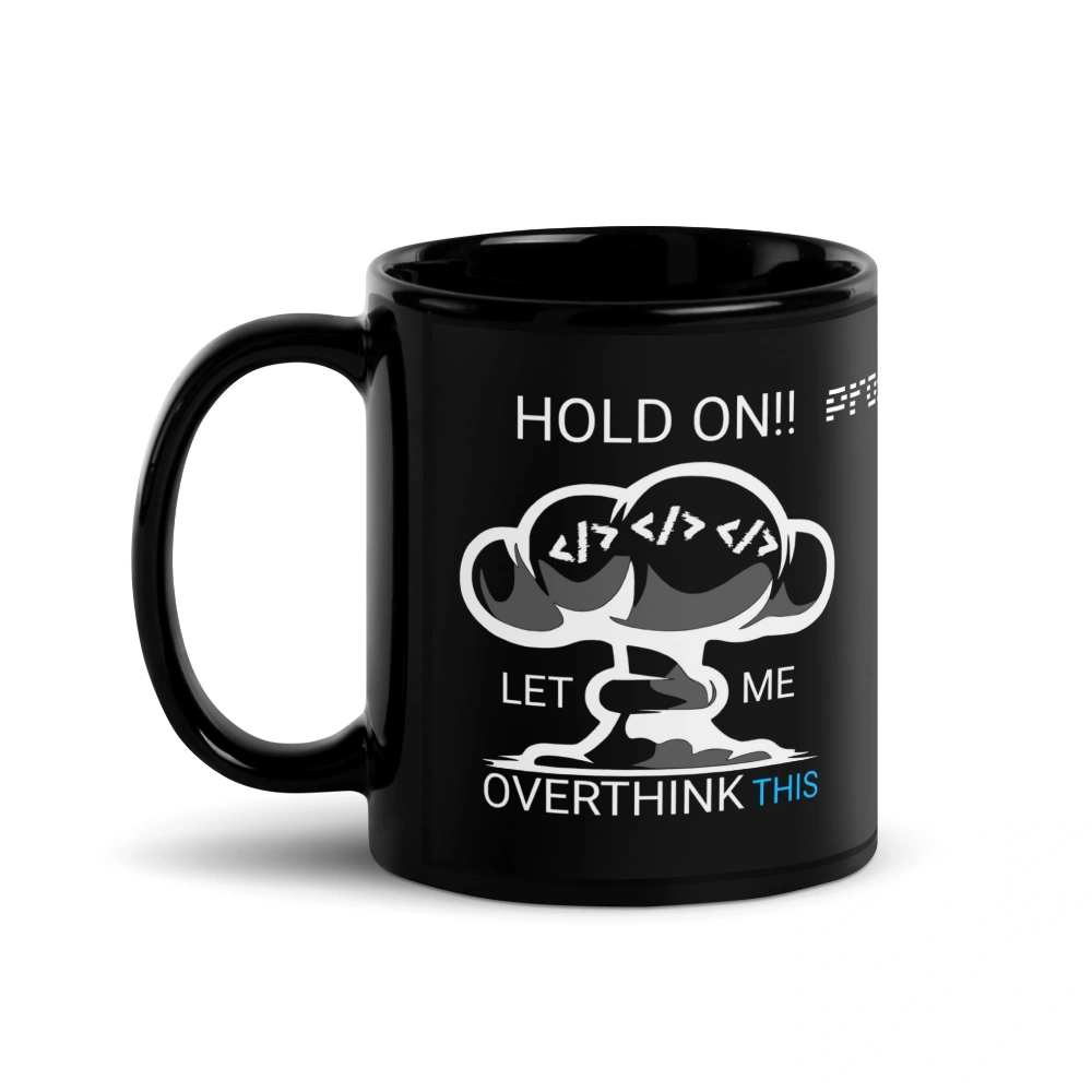 Picture of Hold On Let Me Overthink This Coffee Mug