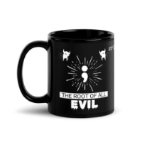 Picture of The Root Of All Evil Coffee Mug