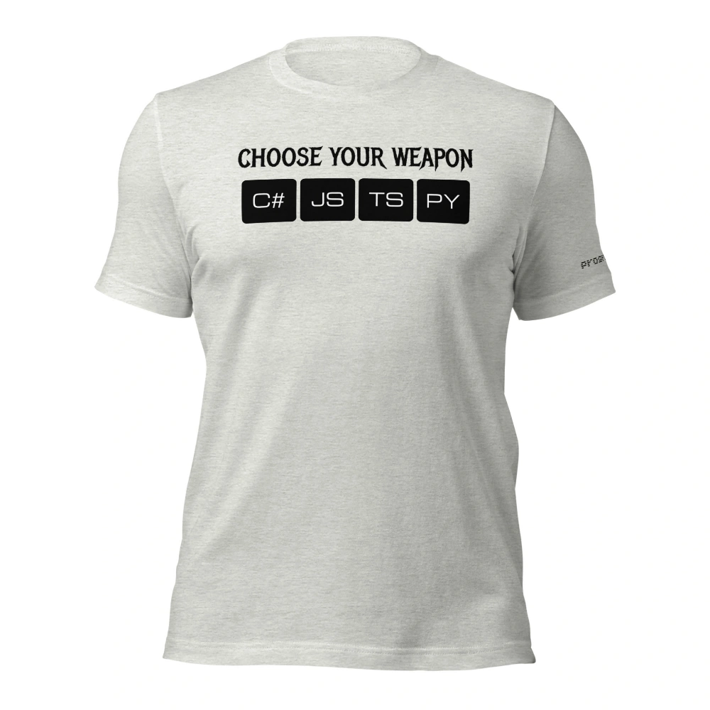 Picture of Choose Your Weapon Shirt