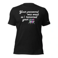 Picture of Your Password Was Weak Shirt