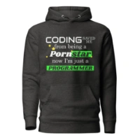 Picture of Coding Saved Me From Being A Pornstar Hoodie