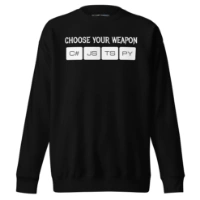 Picture of Choose Your Weapon Sweater