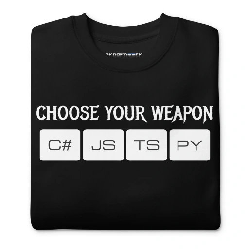 Picture of Choose Your Weapon Sweater