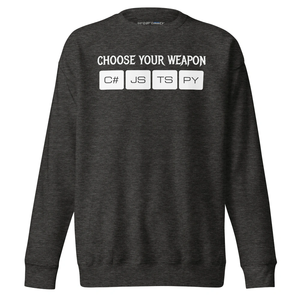 Picture of Choose Your Weapon Sweater
