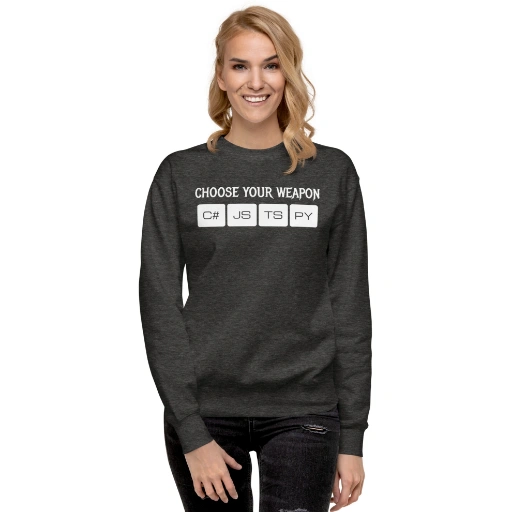 Picture of Choose Your Weapon Sweater