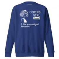 Picture of Cool Coding Girl Sweater