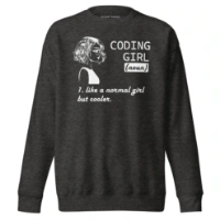 Picture of Cool Coding Girl Sweater