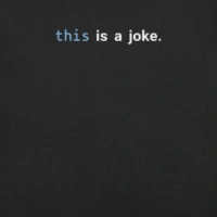 Picture of Javascript This Is A Joke Shirt