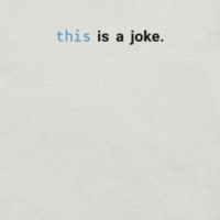 Picture of Javascript This Is A Joke Shirt