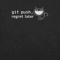 Picture of Git Push Regret Later Shirt