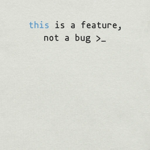 Picture of Javascript This Is A Feature Shirt