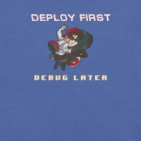 Picture of Debug Later Shirt