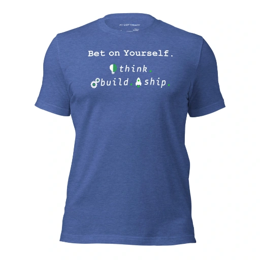 Picture of Bet On Yourself Shirt