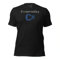 Picture of Powered By C-Sharp Shirt