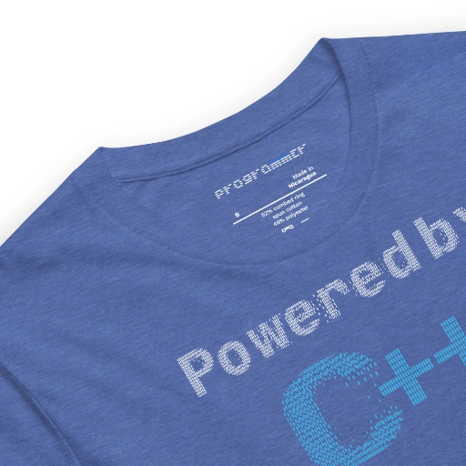 Picture of Powered By C++ Shirt