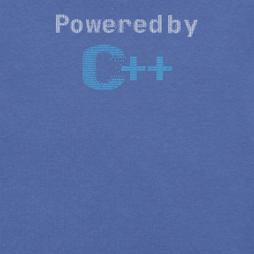 Picture of Powered By C++ Shirt