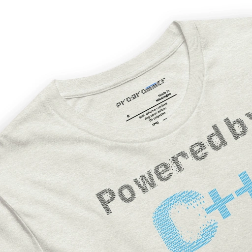 Picture of Powered By C++ Shirt