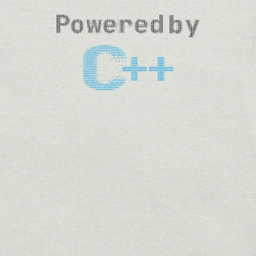 Picture of Powered By C++ Shirt