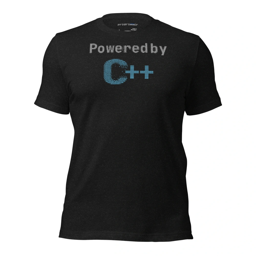 Picture of Powered By C++ Shirt