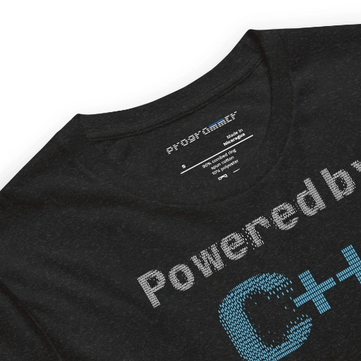 Picture of Powered By C++ Shirt