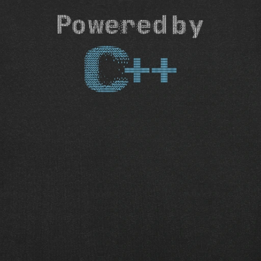 Picture of Powered By C++ Shirt