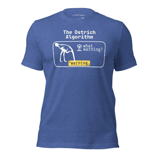 Picture of The Ostrich Algorithm Shirt