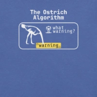 Picture of The Ostrich Algorithm Shirt