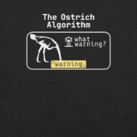 Picture of The Ostrich Algorithm Shirt