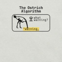 Picture of The Ostrich Algorithm Shirt