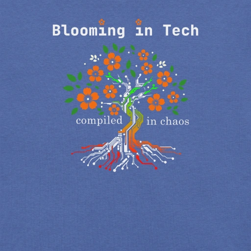 Picture of Blooming In Tech Shirt