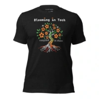 Picture of Blooming In Tech Shirt