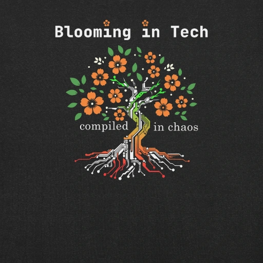 Picture of Blooming In Tech Shirt