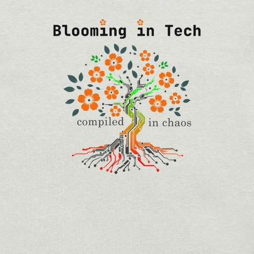 Picture of Blooming In Tech Shirt