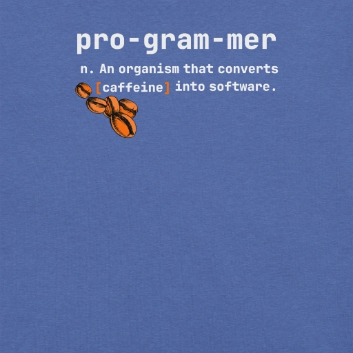 Picture of CONVERT CAFFEINE INTO SOFTWARE SHIRT