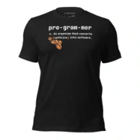 Picture of CONVERT CAFFEINE INTO SOFTWARE SHIRT