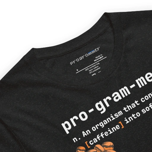 Picture of CONVERT CAFFEINE INTO SOFTWARE SHIRT