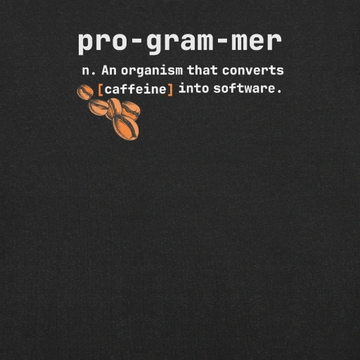 Picture of CONVERT CAFFEINE INTO SOFTWARE SHIRT