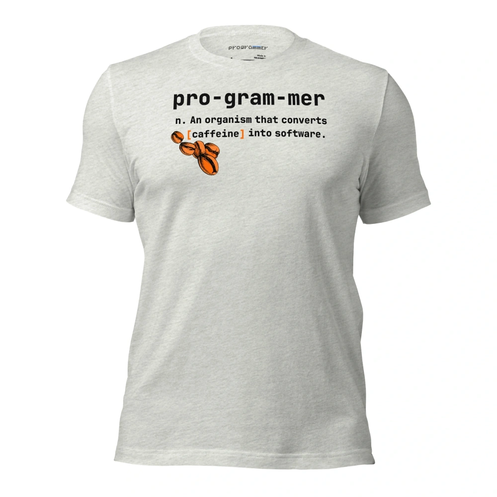 Picture of CONVERT CAFFEINE INTO SOFTWARE SHIRT