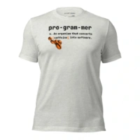Picture of CONVERT CAFFEINE INTO SOFTWARE SHIRT