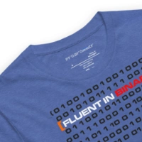Picture of Fluent In Binary Shirt