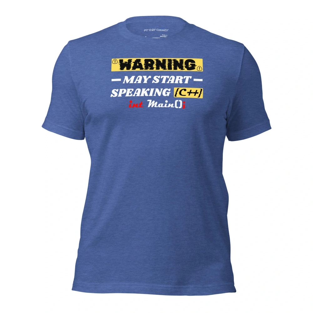 Picture of May start speaking C++ Shirt
