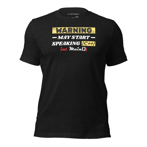 Picture of May start speaking C++ Shirt