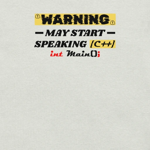Picture of May start speaking C++ Shirt