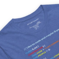 Picture of I Like To Code And Maybe Three People Tee