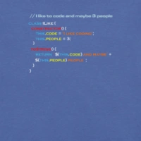 Picture of I Like To Code And Maybe Three People Tee